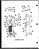Evaporator parts (sr25w-c/p60340-43wc) (sr25w/p60340-43w) (sr25w-ag/p60340-43wg) (sr25w-a/p60340-43wa) (sd25w-c/p60340-51wc) (sd25w/p60340-51w) (sd25w-ag/p60340-51wg) (sd25w-a/p60340-51wa) (sr22w-ag/p60340-45wg) (sr22w/p60340-45w) (sr22w-a/p60340-45wa) (s