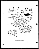 Condensor parts (sr25w-c/p60340-43wc) (sr25w/p60340-43w) (sr25w-ag/p60340-43wg) (sr25w-a/p60340-43wa) (sd25w-c/p60340-51wc) (sd25w/p60340-51w) (sd25w-ag/p60340-51wg) (sd25w-a/p60340-51wa) (sr22w-ag/p60340-45wg) (sr22w/p60340-45w) (sr22w-a/p60340-45wa) (sr