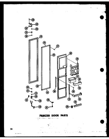 Freezer door parts (sr25w/p60340-75w) (sr25w-c/p60340-75wc) (sr25w-ag/p60340-75wg) (sr25w-a/p60340-75wa) (sd25w-c/p60340-76wc) (sd25w-a/p60340-76wa) (sd25w/p60340-76w) (sd25w-ag/p60340-76wg) (sr22w-c/p60340-72wc) (sr22w-a/p60340-72wa) (sr22w/p60340-72w) (