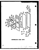 Refrigerator door parts (sr25w/p60340-75w) (sr25w-c/p60340-75wc) (sr25w-ag/p60340-75wg) (sr25w-a/p60340-75wa) (sd25w-c/p60340-76wc) (sd25w-a/p60340-76wa) (sd25w/p60340-76w) (sd25w-ag/p60340-76wg) (sr22w-c/p60340-72wc) (sr22w-a/p60340-72wa) (sr22w/p60340-7