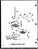 Refrigerator interior parts (sr25w/p60340-75w) (sr25w-c/p60340-75wc) (sr25w-ag/p60340-75wg) (sr25w-a/p60340-75wa) (sd25w-c/p60340-76wc) (sd25w-a/p60340-76wa) (sd25w/p60340-76w) (sd25w-ag/p60340-76wg) (sr22w-c/p60340-72wc) (sr22w-a/p60340-72wa) (sr22w/p603