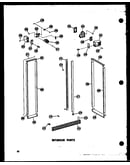 Interior parts (sr25w/p60340-75w) (sr25w-c/p60340-75wc) (sr25w-ag/p60340-75wg) (sr25w-a/p60340-75wa) (sd25w-c/p60340-76wc) (sd25w-a/p60340-76wa) (sd25w/p60340-76w) (sd25w-ag/p60340-76wg) (sr22w-c/p60340-72wc) (sr22w-a/p60340-72wa) (sr22w/p60340-72w) (sr22