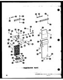 Evaporator parts (sr25w/p60340-75w) (sr25w-c/p60340-75wc) (sr25w-ag/p60340-75wg) (sr25w-a/p60340-75wa) (sd25w-c/p60340-76wc) (sd25w-a/p60340-76wa) (sd25w/p60340-76w) (sd25w-ag/p60340-76wg) (sr22w-c/p60340-72wc) (sr22w-a/p60340-72wa) (sr22w/p60340-72w) (sr