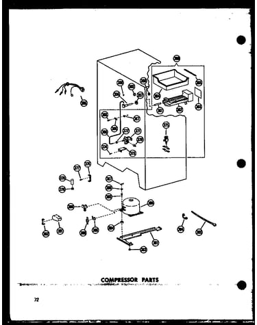 Compressor parts (sr25w/p60340-75w) (sr25w-c/p60340-75wc) (sr25w-ag/p60340-75wg) (sr25w-a/p60340-75wa) (sd25w-c/p60340-76wc) (sd25w-a/p60340-76wa) (sd25w/p60340-76w) (sd25w-ag/p60340-76wg) (sr22w-c/p60340-72wc) (sr22w-a/p60340-72wa) (sr22w/p60340-72w) (sr