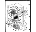 Amana SLDI25GL-P7642105WL freezer accessories diagram