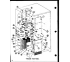 Amana SLDI25G-P7642105W freezer functional diagram
