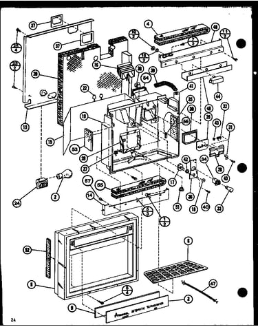 Dispenser cavity