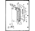 Amana 1999IW-P7731403W lower freezer door assembly diagram