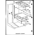 Amana 1999IW-P7731403W refrigerator accessory diagram