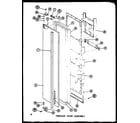 Amana IMP2800A-P77314-1W freezer door assembly diagram