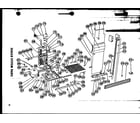 Amana ESR17G sealed system parts (sr25f) (sd25f) (sr22f) (sd22f) (sr19f) (sd19f) (sr17f) (esr17f) diagram