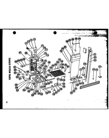 Sealed system parts (sr25g) (sd25g) (sr22g) (sd22g) (sp19g) (sr19g) (sd19g) (sp17g) (sr17g) (esr17g)