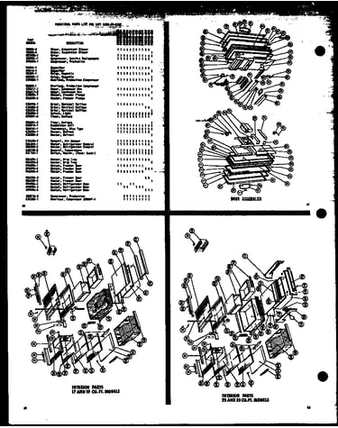 Door assemblies (sr25g-1/p60102-21w) (sr25g-1-ag/p60102-21wg) (sr25g-1-c/p60102-21wc) (sr25g-1-a/p60102-21wa) (sd25g-1-a/p60102-22wa) (sd25g-1-c/p60102-22wc) (sd25g-1-ag/p60102-22wg) (sd25g-1/p60102-22w) (spn22g/p60102-39w) (spn22g-c/p60102-39wc) (spn22g-