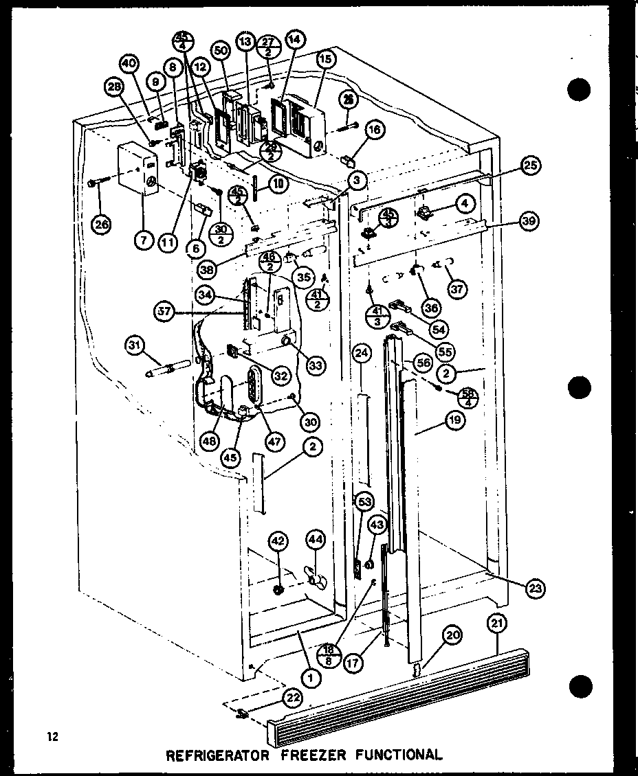 REFRIGERATOR FREEZER FUNCTIONAL (SLI22G/P7745507W) (SLI22GL/P774550WL) (SL22G/P7745508W) (SL22GL/P7745508WL) (SL25GL/P7745509WL) (SL25G/P7745509W) (SLI25G/P7745510W) (SLI25GL/P7745510WL)