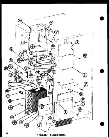 Freezer functional (sli22g/p7745507w) (sli22gl/p774550wl) (sl22g/p7745508w) (sl22gl/p7745508wl) (sl25gl/p7745509wl) (sl25g/p7745509w) (sli25g/p7745510w) (sli25gl/p7745510wl)