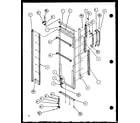 Amana SXP22H-P7836016W refrigerator door hinge and trim parts (sx25h/p7836005w) (sxp25h/p7836006w) (sx22h/p7836015w) (sxp22h/p7836016w) (sxp25h/p7836034w) diagram