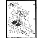 Amana SXP25H-P7836034W machine compartment (sx25h/p7836005w) (sxp25h/p7836006w) (sxp22h/p7836016w) (sxp25h/p7836034w) diagram