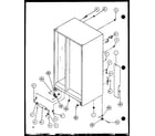 Amana SC25H-P7836004W refrigerator door (sc19h/p7804504w) diagram