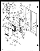 Evaporator and air handling (sc22h/p7836014w) (sc25h/p7836004w)