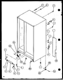 Rollers and back unit (sc22h/p7836014w) (sc25h/p7836004w)