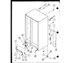 Amana SL25H-P7836008W rollers and back compartment (sl25h/p7836008w) (slm25h/p7836010w) diagram