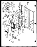 Freezer evaporator and air handling (sw25h/p7836023w) (swp25h/p7836024w) (sw22h/p7836026w) (swp25h/p7836037w)