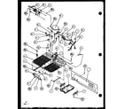 Amana SW25H-P7836023W machine compartment (sw25h/p7836023w) (swp25h/p7836024w) (sw22h/p7836026w) (swp25h/p7836037w) diagram