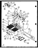 Machine compartment (sw25h/p7836023w) (swp25h/p7836024w) (sw22h/p7836026w) (swp25h/p7836037w)