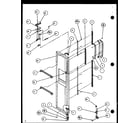 Amana SCDT22H-P7836011W freezer door (scd19h/p7804503w) diagram