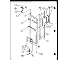 Amana SCDT25H-P7836001W refrigerator door (scd19h/p7804503w) diagram