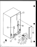 Cabinet back (scd19h/p7804503w)