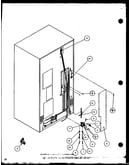 Cabinet back (scdt22h/p7836011w) (scdt25h/p7836001w)
