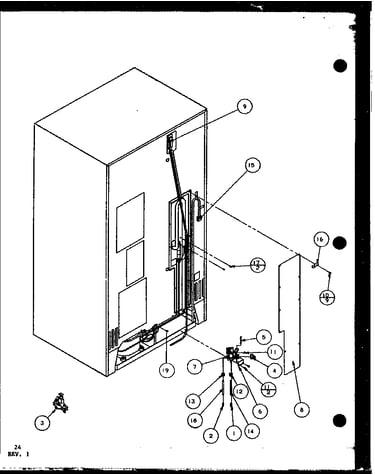Cabinet back