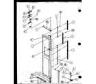 Amana SXD19ML-P1121402WL freezer door diagram