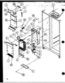 Evaporator and air handling (sxd19mw/p1121402ww) (sxd19mg/p1121402wg) (sxd19ml/p1121402wl) (sxd22mw/p1120803ww) (sxd22mg/p1120803wg) (sxd22ml/p1120803wl) (sxd22mw/p1120804ww) (sxd22mg/p1120804wg) (sxd22ml/p1120804wl) (sxd22mbg/p1120807wg) (sxd22mbw/p11208