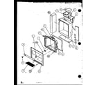 Amana SXD25MP2L-P1155103WL ice and water cavity diagram