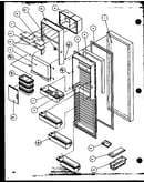 Machine compartment - tecumseh compressor (36761w/p1135801ww) (36761w/p1135801ww) (36761w/p1135802ww) (36761w/p1135802ww) (36768l/p1135803wl) (36768l/p1135803wl) (36768l/p1135804wl) (36768l/p1135804wl)