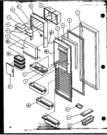 Machine compartment - tecumseh compressor (36761w/p1135801ww) (36761w/p1135801ww) (36761w/p1135802ww) (36761w/p1135802ww) (36768l/p1135803wl) (36768l/p1135803wl) (36768l/p1135804wl) (36768l/p1135804wl)