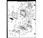 Amana 35508L-P1121712WL ice and water cavity diagram