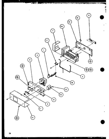 Ice maker (sld22mbw/p1120805ww) (sld22mbg/p1120805wg) (sld22mbl/p1120805wl) (sld22mbw/p1120806ww) (sld22mbl/p1120806wl) (sld22mbg/p1120806wg) (sld22mb2w/p1155001ww) (sld22mb2l/p1155001wl) (sld25mw/p1121101ww) (sld25ml/p1121101wl) (sld25mg/p1121101wg) (sld