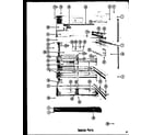 Amana TI-17D-1 interior parts (tr-19d) (tr-19ld) (tci-19d) (tci-19ld) diagram