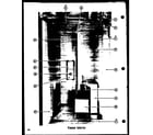 Amana T-17D-1 freezer interior (tr-19d) (tr-19ld) (tci-19d) (tci-19ld) diagram