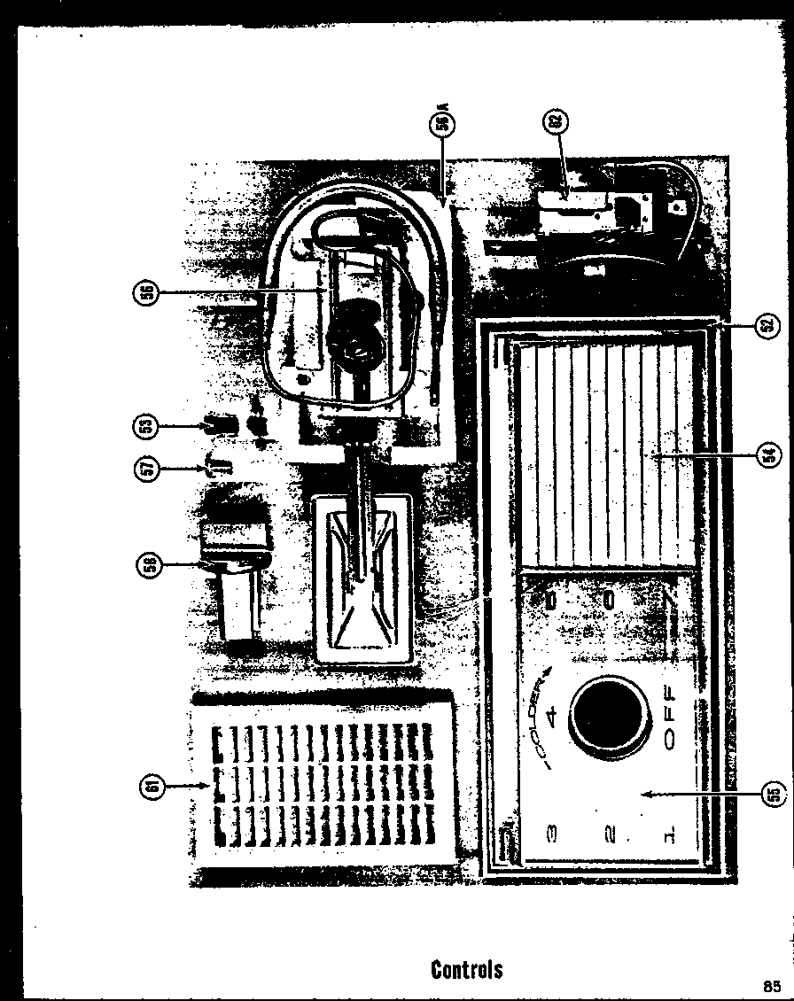 CONTROLS (TR-19D) (TR-19LD) (TCI-19D) (TCI-19LD)