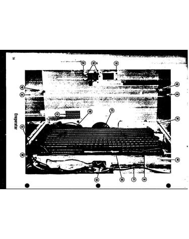 Evaporator (t-17e) (t-17le) (ti-17e) (ti-17le) (tr-17e) (tr-17le) (tri-17e) (tri-17le)