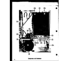 Amana TRI17LE compressor and condenser (t-17e) (t-17le) (ti-17e) (ti-17le) (tr-17e) (tr-17le) (tri-17e) (tri-17le) diagram
