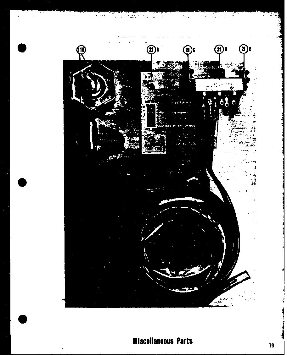 MISCELLANEOUS PARTS (T-17E) (T-17LE) (TI-17E) (TI-17LE) (TR-17E) (TR-17LE) (TRI-17E) (TRI-17LE)