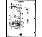 Amana ARS14L cabinet assembly diagram
