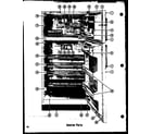 Amana TI-17LD interior parts diagram