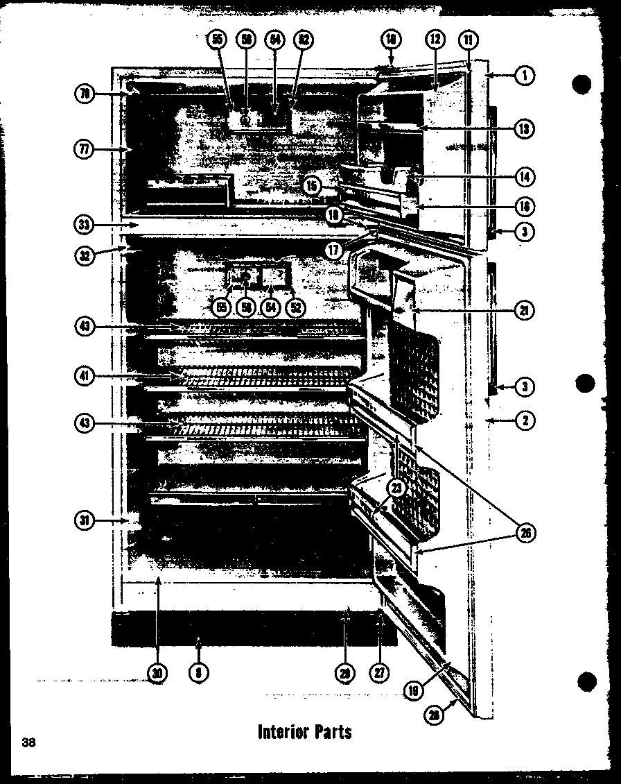 Interior parts