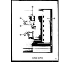 Amana T-17D ice maker and parts diagram